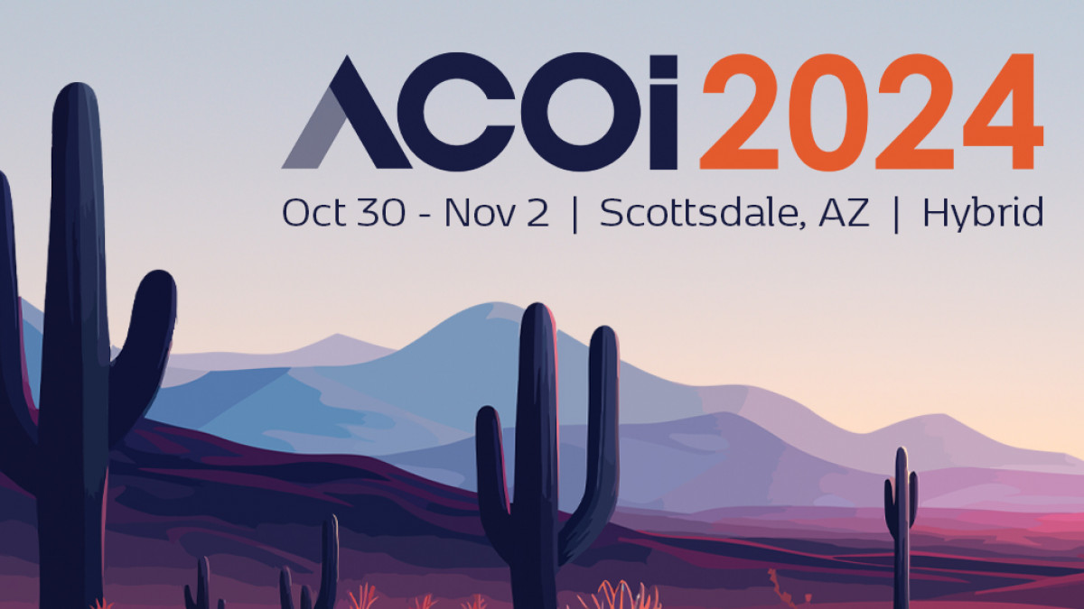 ACOI 2024: October 30-November 2 in Scottsdale, AZ